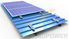 Mini Rail Metal Roof Solar Mounting